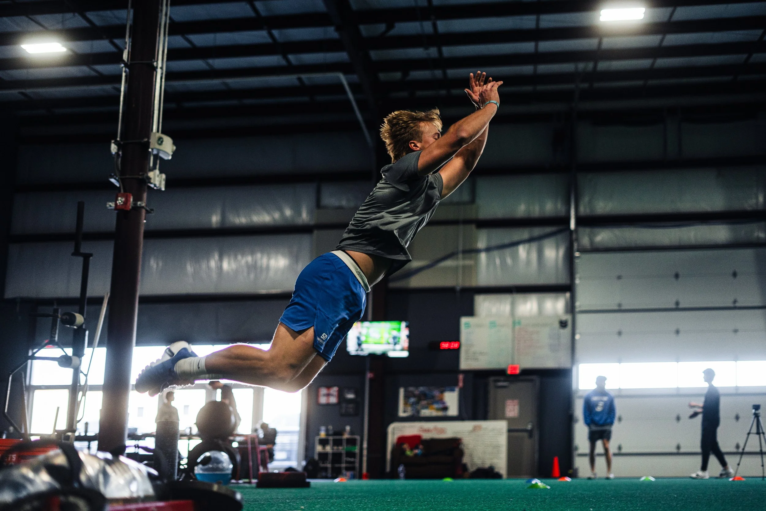 Athlete training at SSP