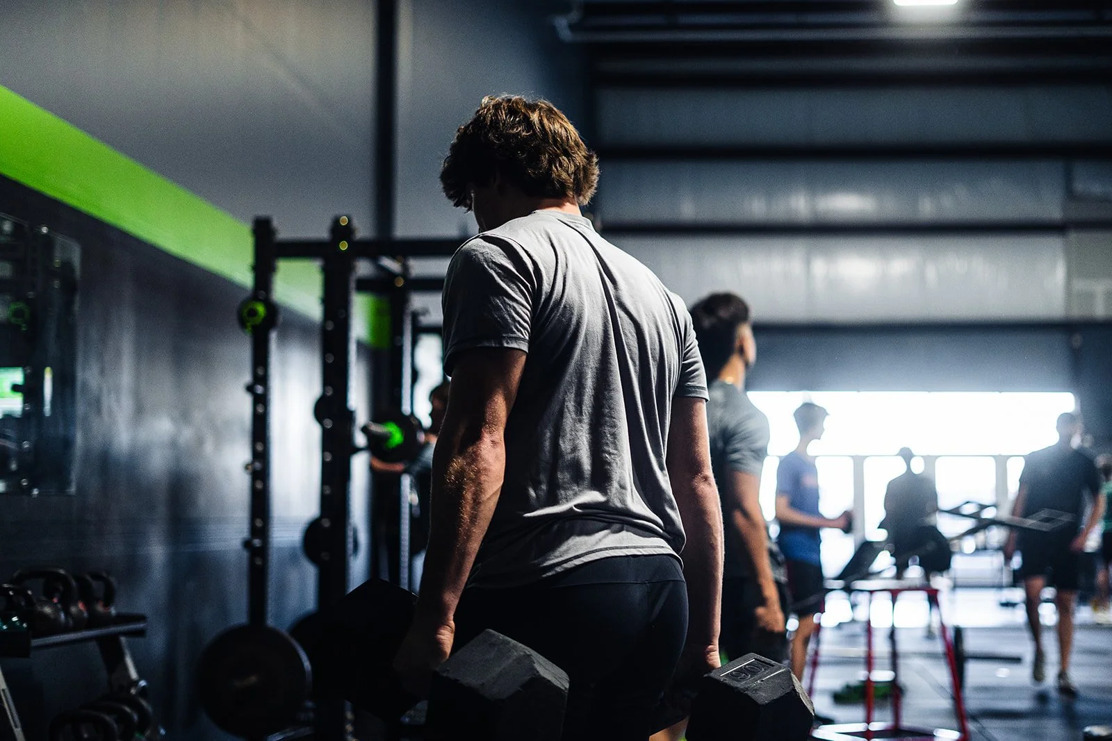 Athlete training at SSP