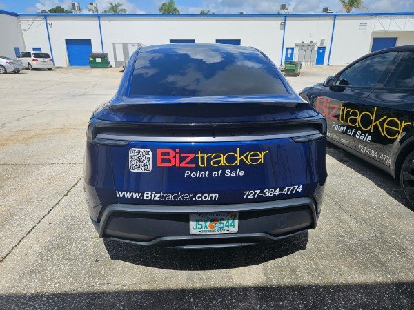 BizTracker local service vehicle for onsite POS support in Tampa Bay