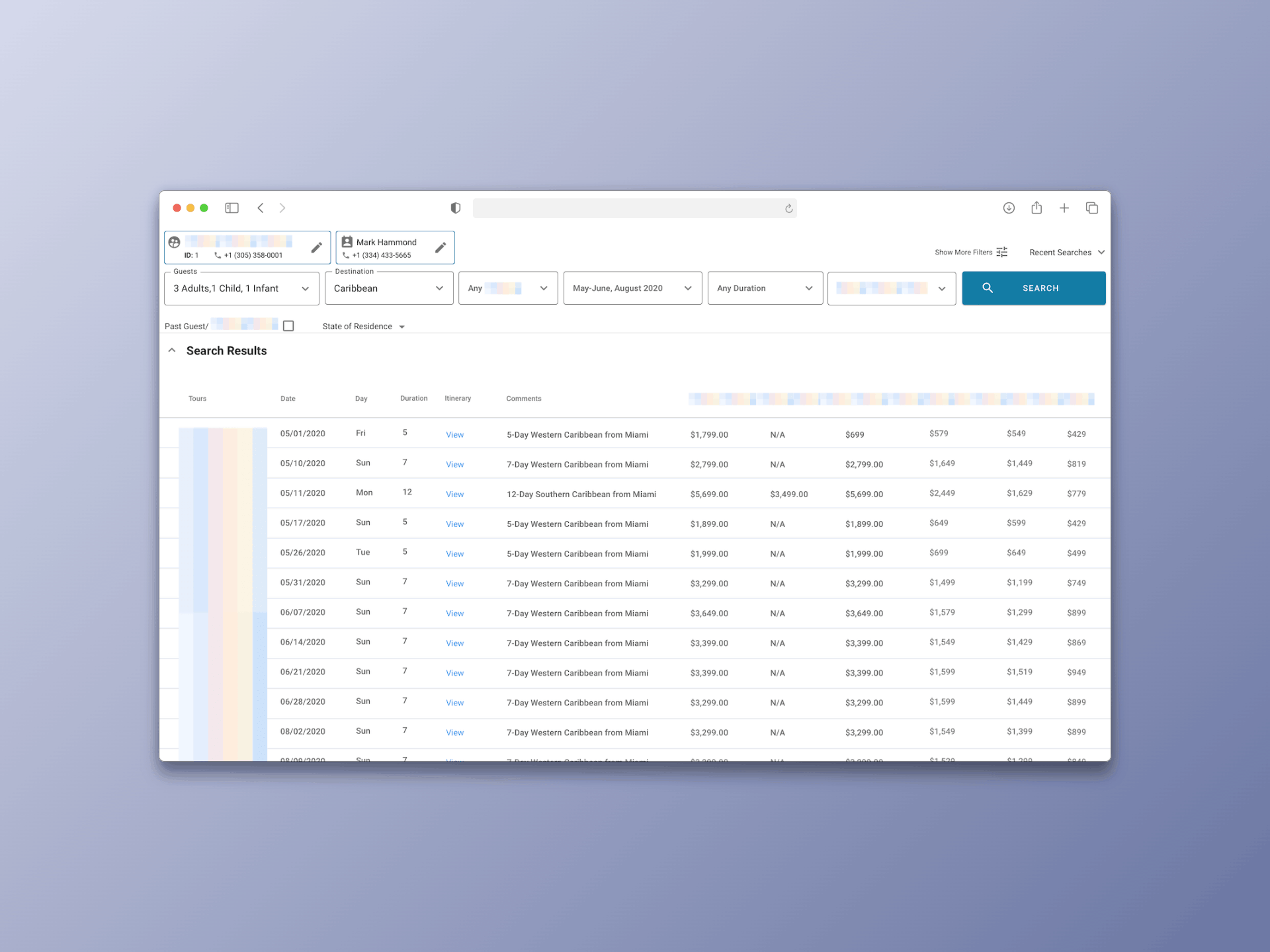 Unified search workflow