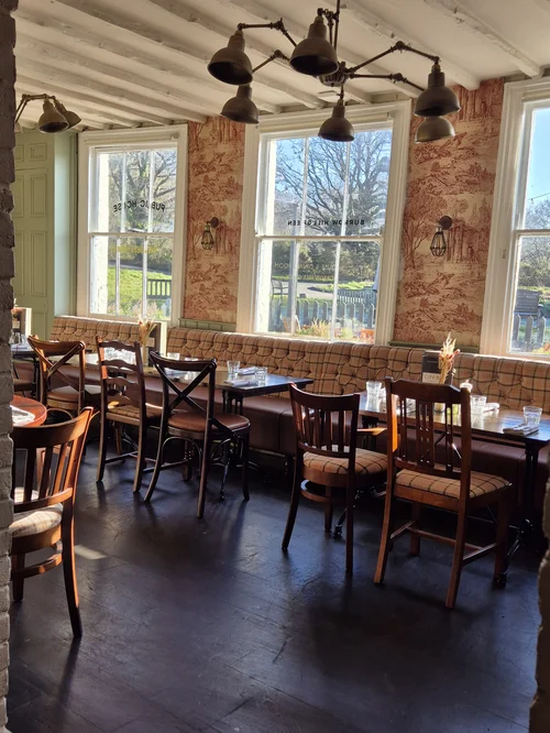 The front dining room
