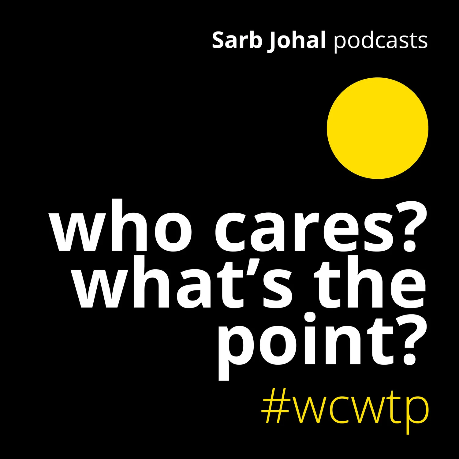Who cares? What's the point? Who cares? What's the point?