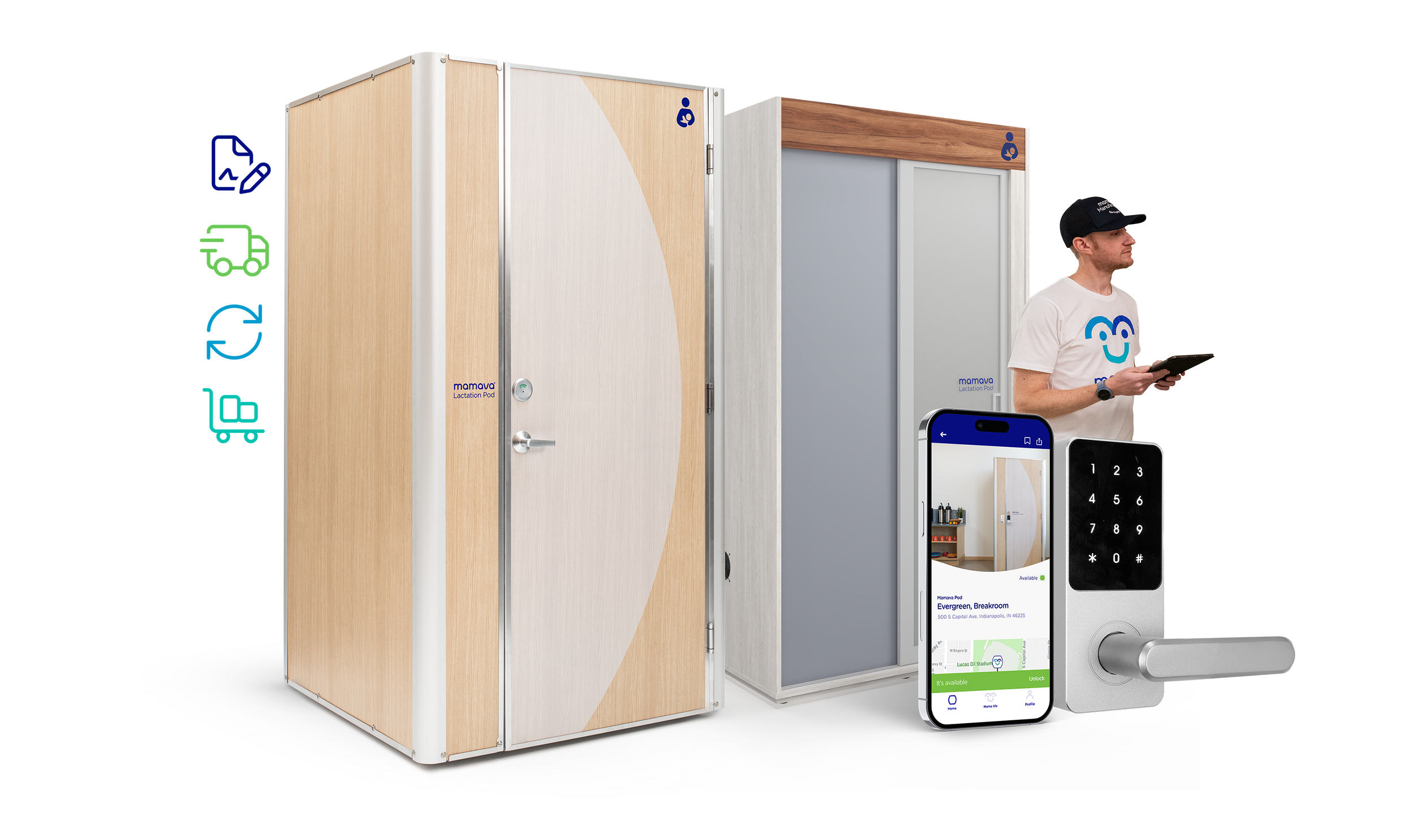 Mamava Solo lactation pod