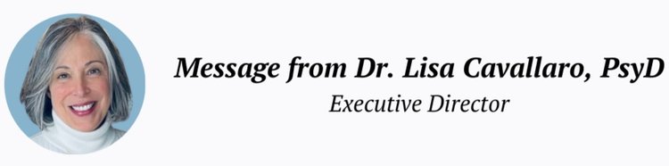Message from Dr Lisa Cavallaro, Executive Director