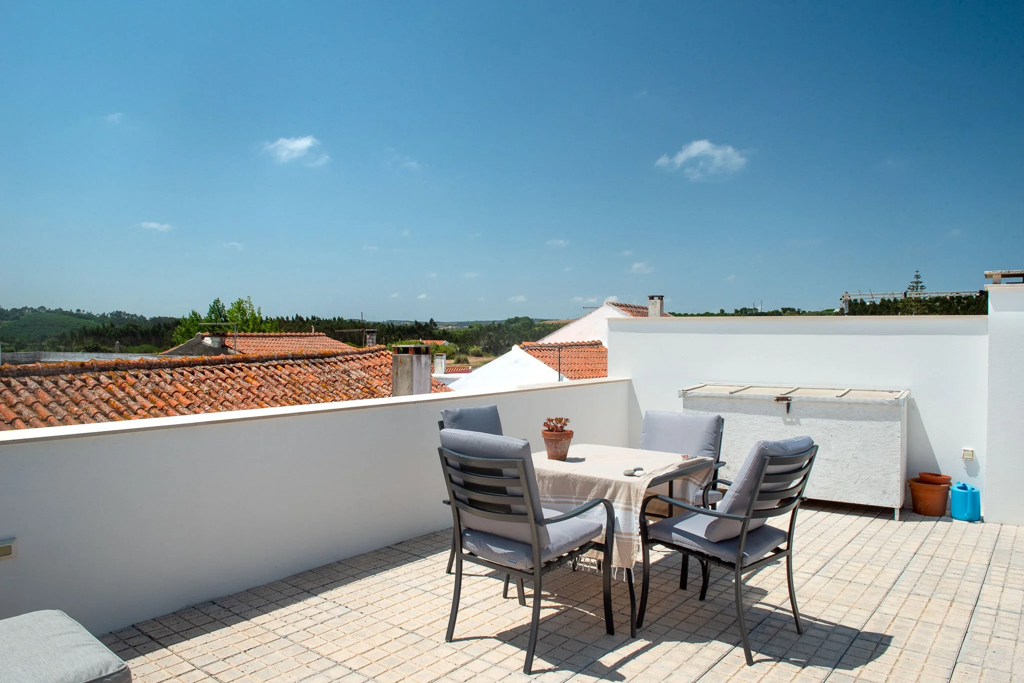 Roof terrace at Casa dos Sonhos