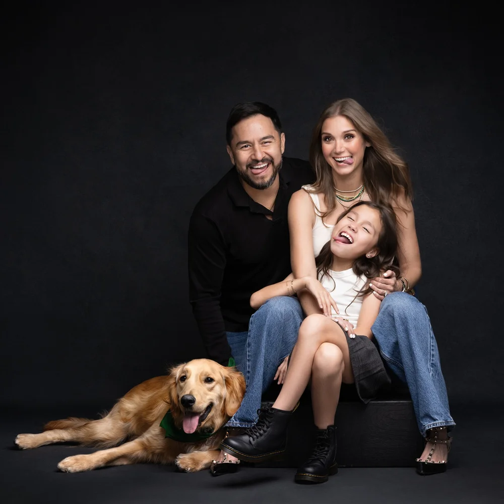 Modern family portraits Rio Grande Valley