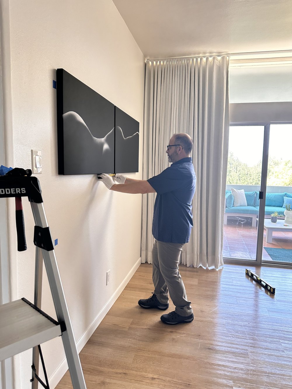 Loy Rodriguez — Professional Art Installer Nicole Gates Photography McAllen Texas