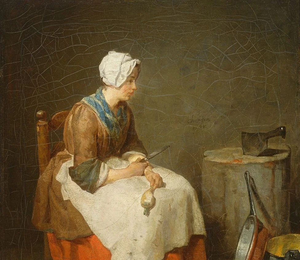 Описание картины прачка жан батист