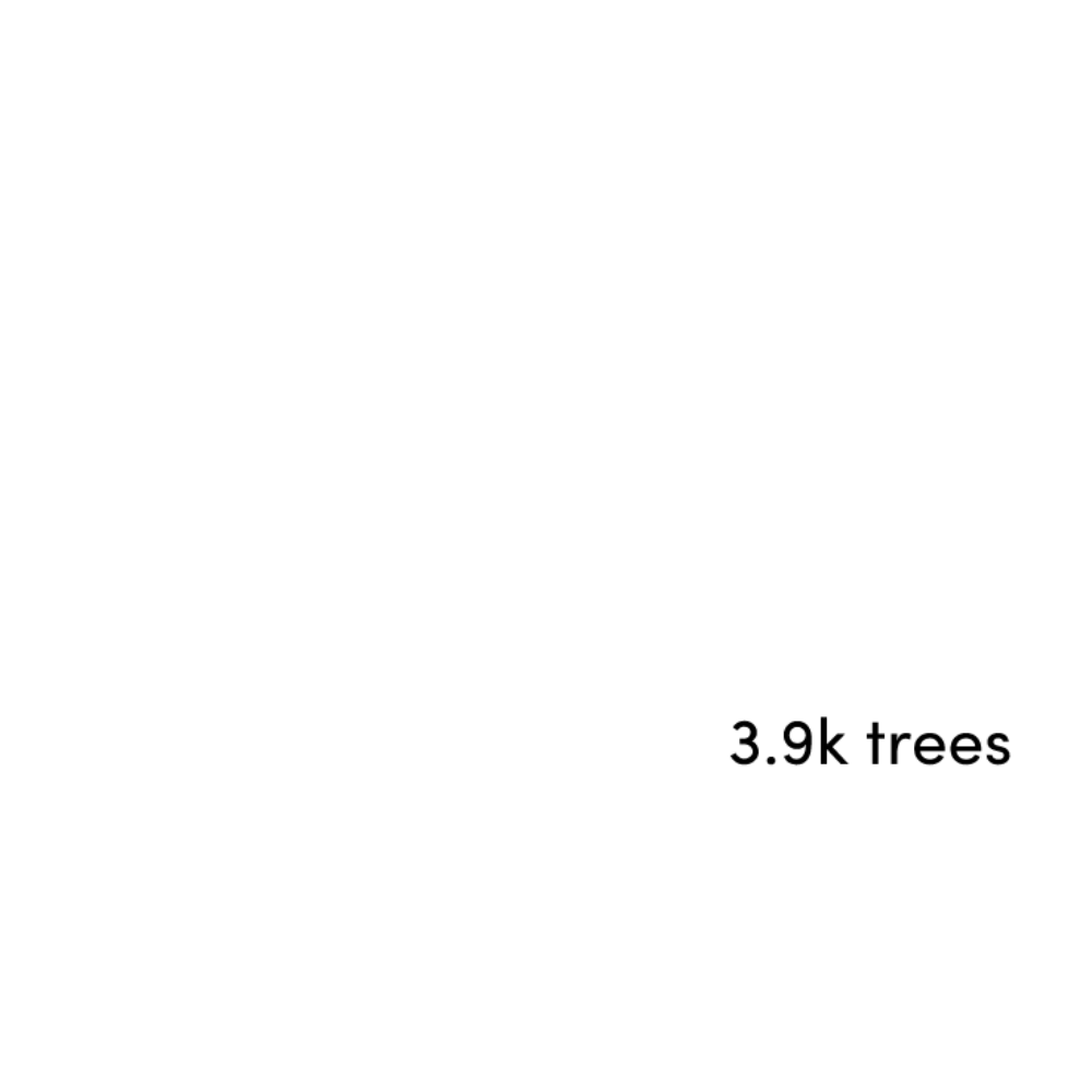 We offset our carbon footprint via Ecologi