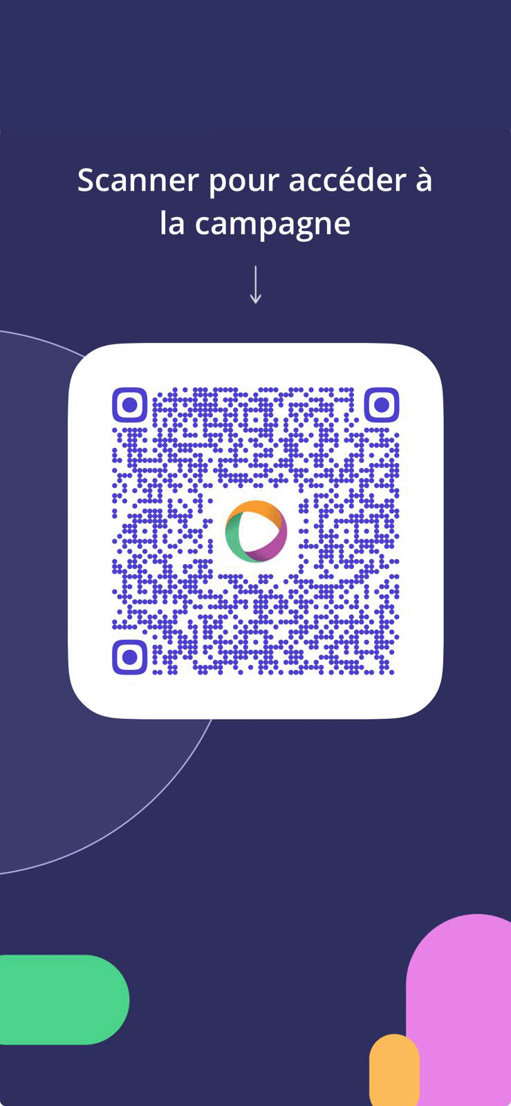QR code pour accéder à la campagne Digi’TalentS