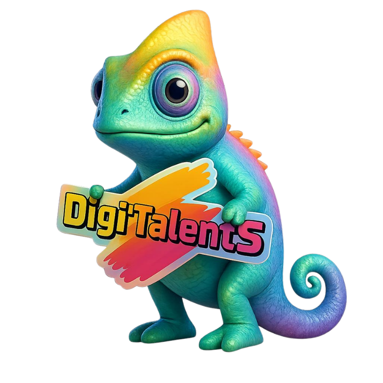 Mascotte Digi’TalentS détourée sans fond