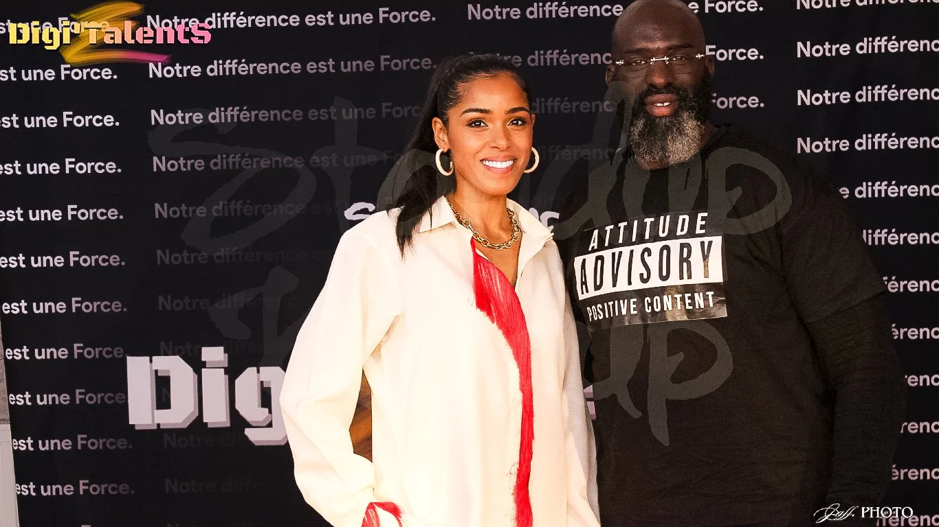 Prudence Leroy et Almamy Kanouté à Digi’TalentS