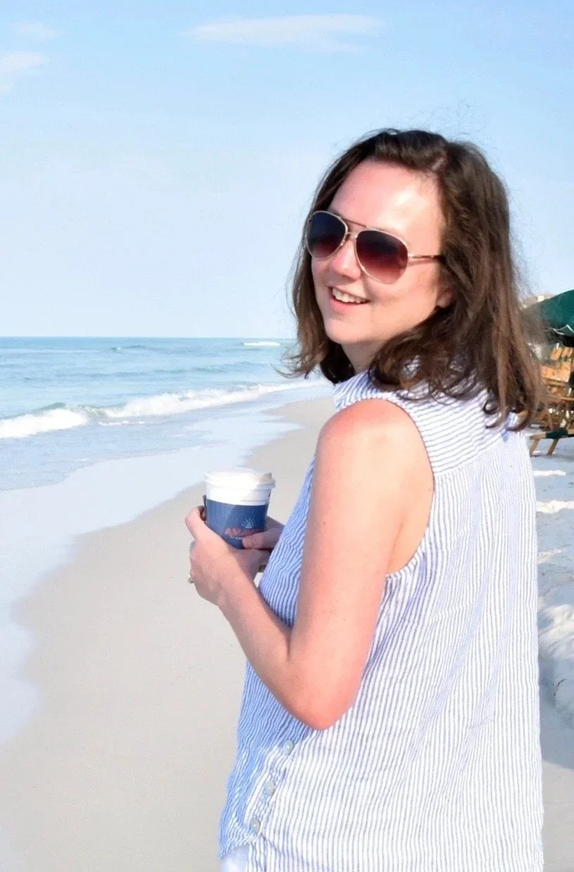 Katie, calligrapher behind Eden & Ev