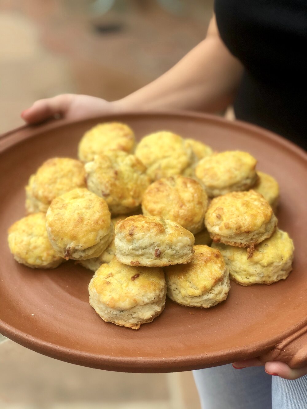 Blue Cheese and Bacon Biscuits