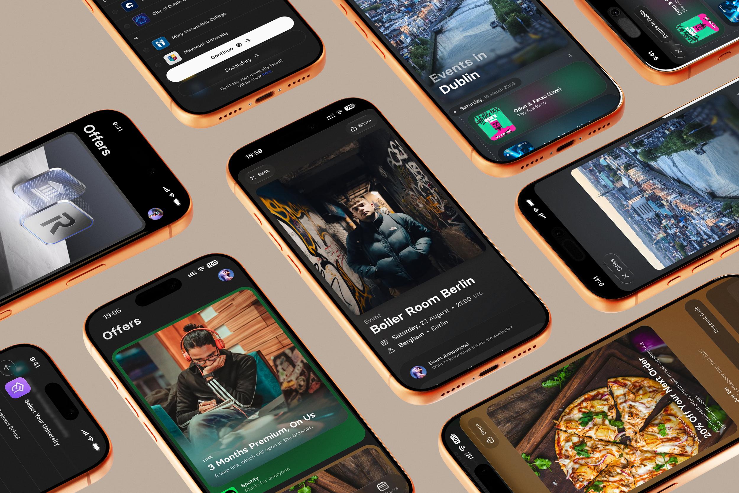 UniPass showing points, rewards and brand offers