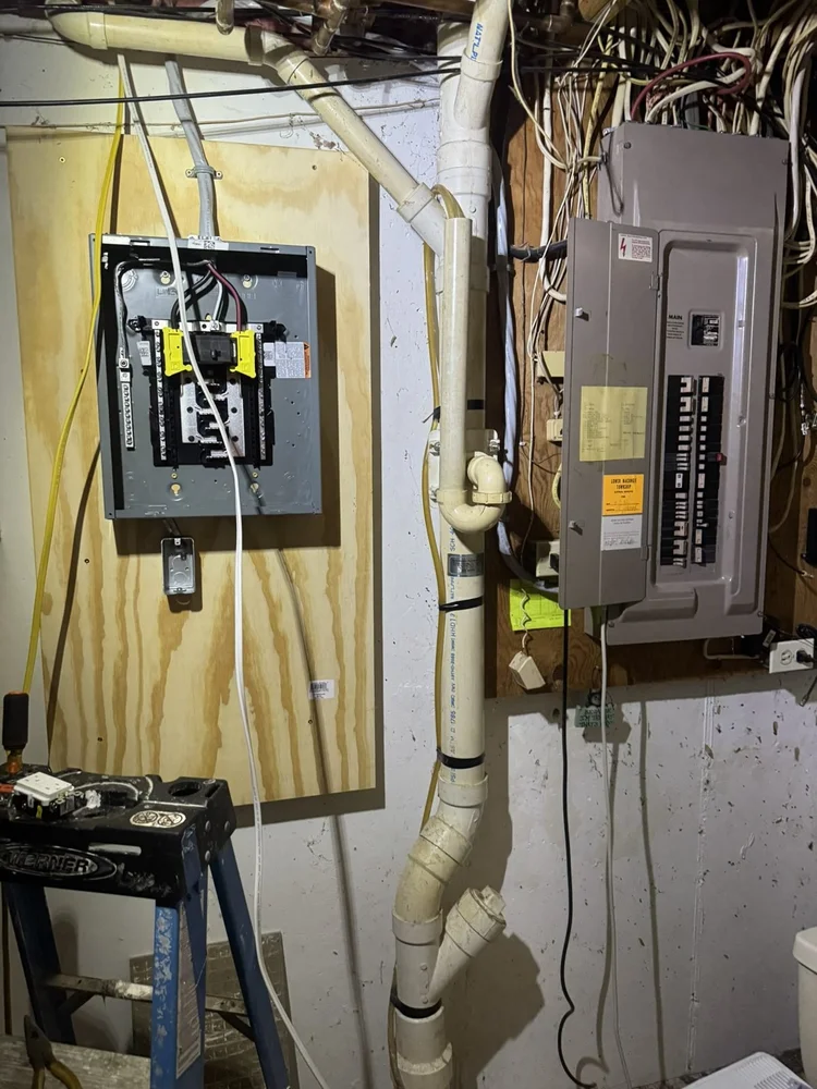 New 100 amp sub panel – Lower Macungie, PA four season room