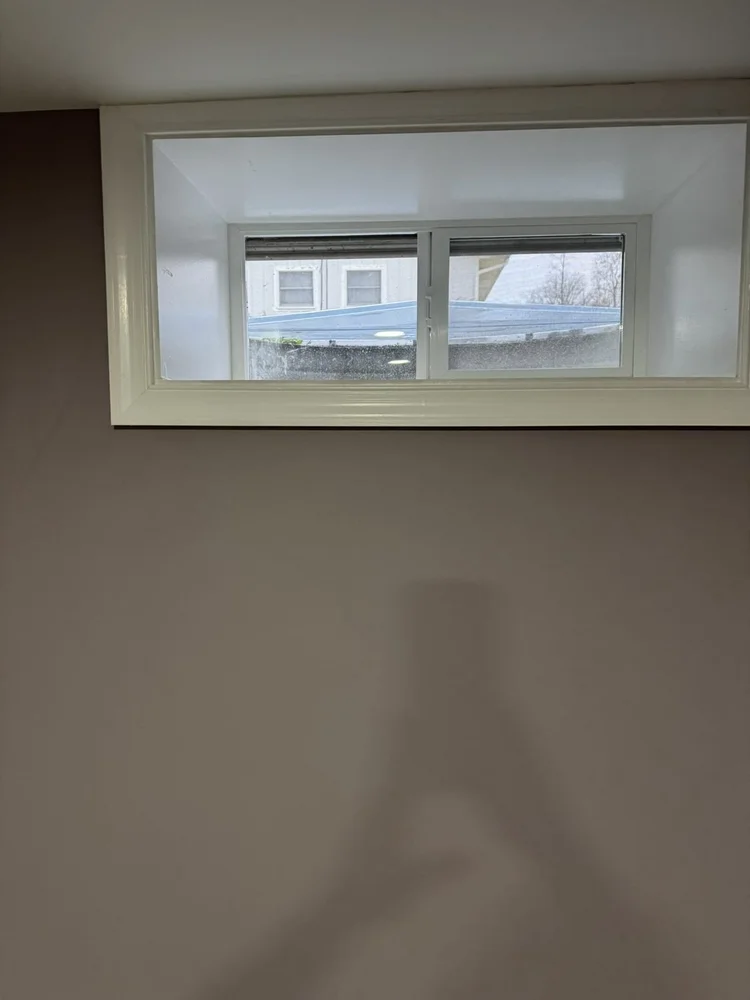 New basement window – North Wales, PA basement remodel