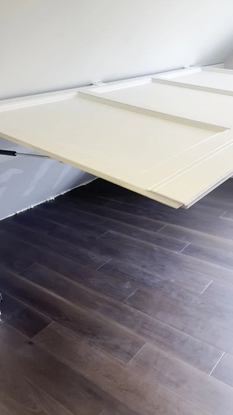 Inside one of the hidden storage areas – Hilltown, PA attic playroom