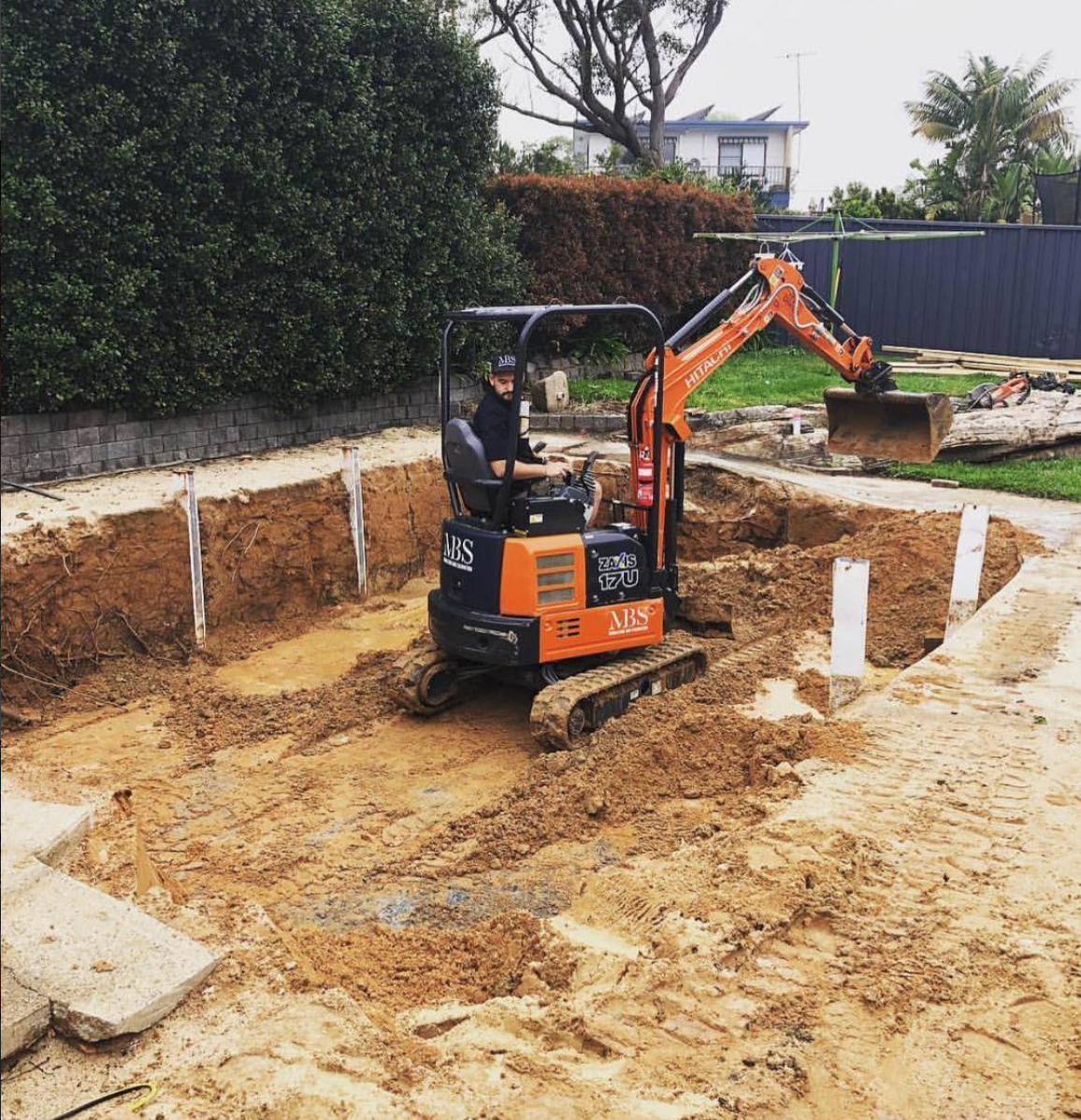 Pool excavation Kirrawee