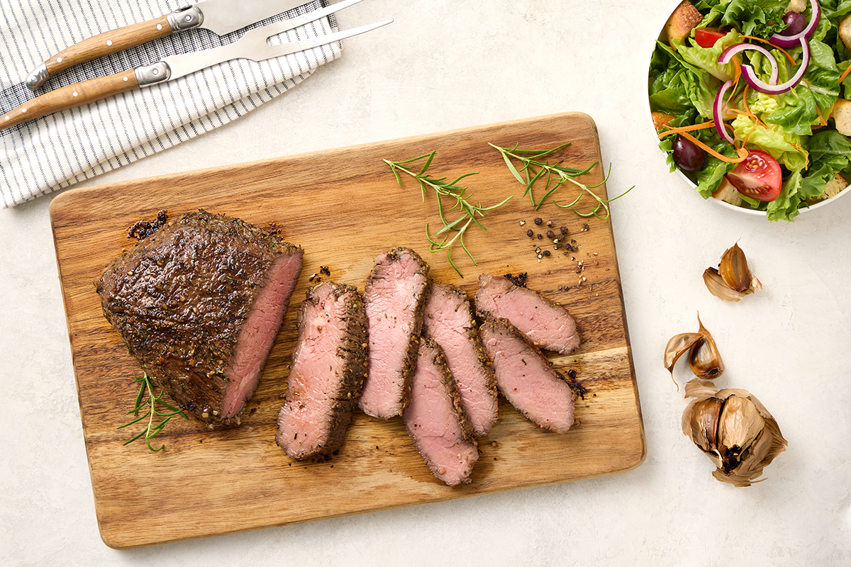 Black Garlic Roast Beef