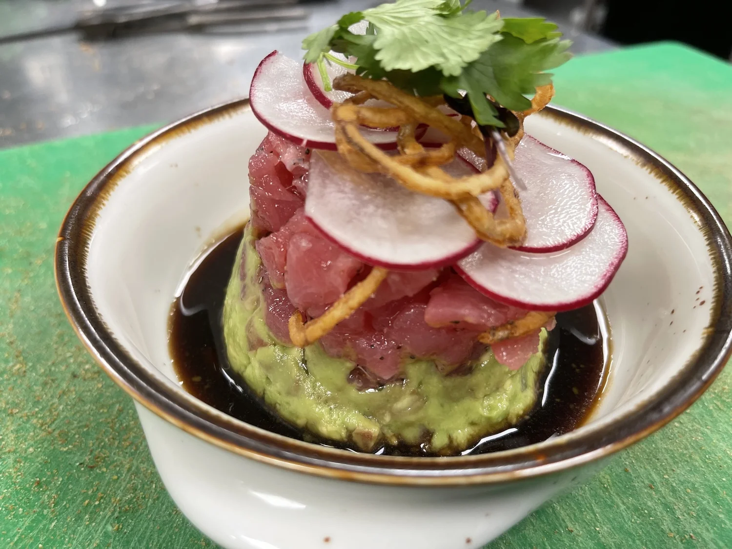 Tuna tartare at Hudson Social
