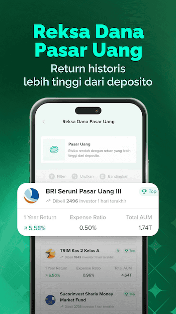 Bibit App Feature Bibit App Feature Reksa Dana Pasar Uang