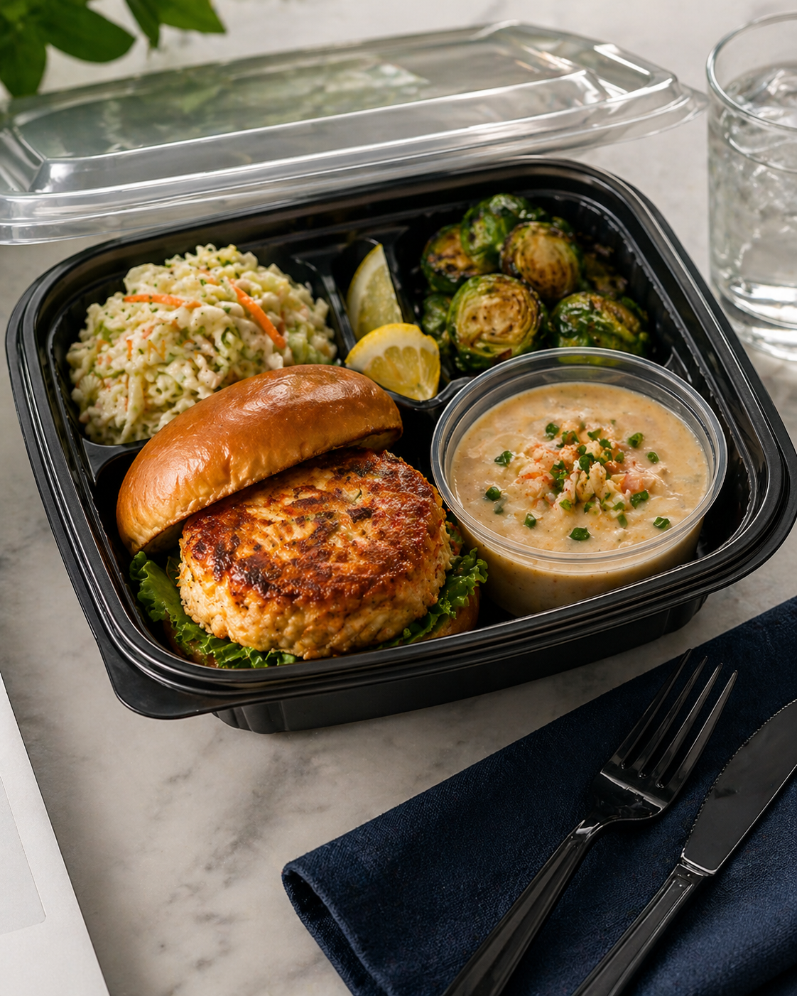 Package 1: The "Executive Boxed Lunch"