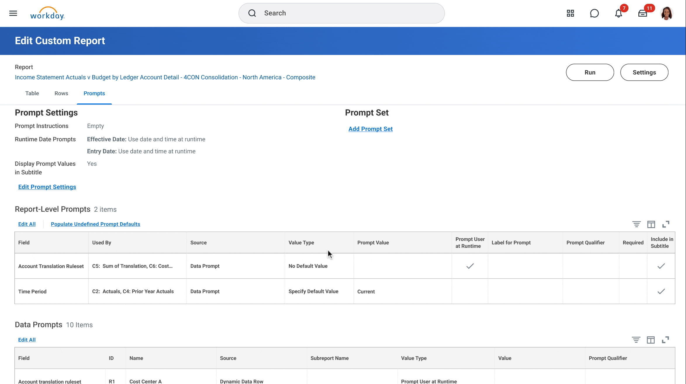 Workday interface screenshot