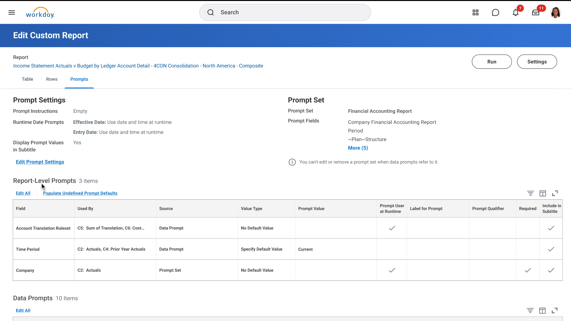 Workday interface screenshot