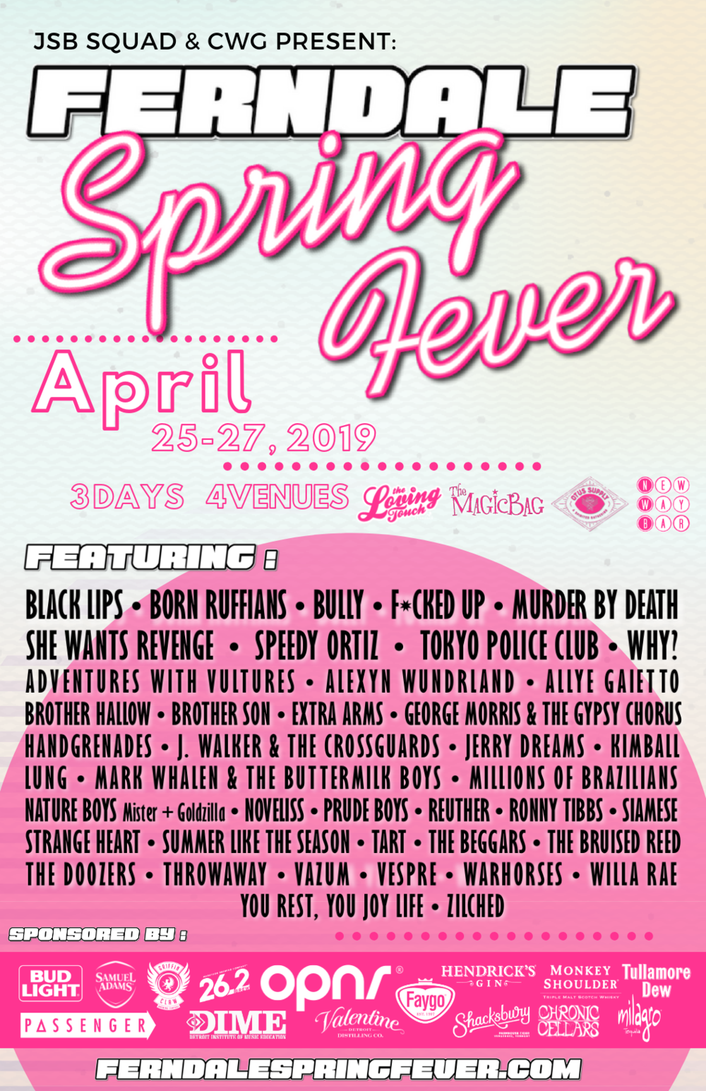 Ferndale Spring Fever poster