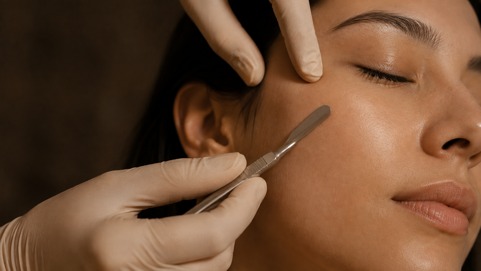 Dermaplaning facial treatment at Vanilla Sugar Face & Body in Peoria