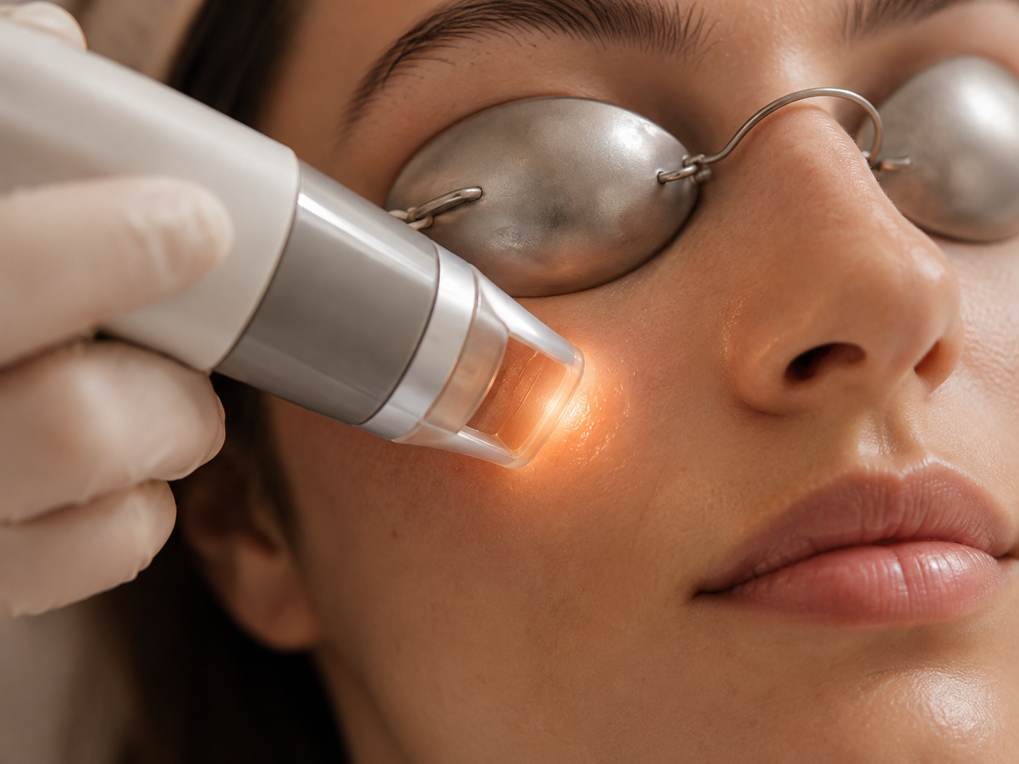 MoveoGlo Express targeted laser treatment