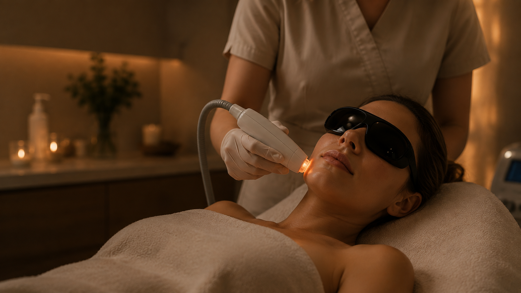 MoveoGlo laser facial treatment at Vanilla Sugar Face & Body in Peoria