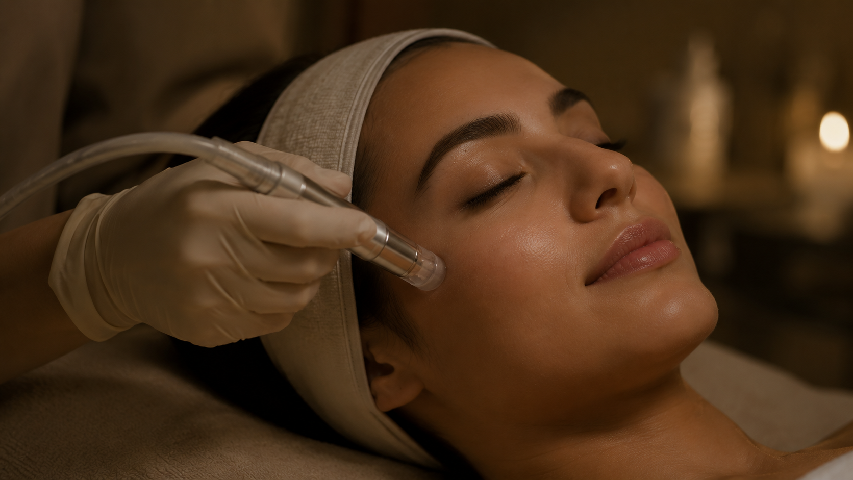 Microdermabrasion facial treatment at Vanilla Sugar Face & Body in Peoria