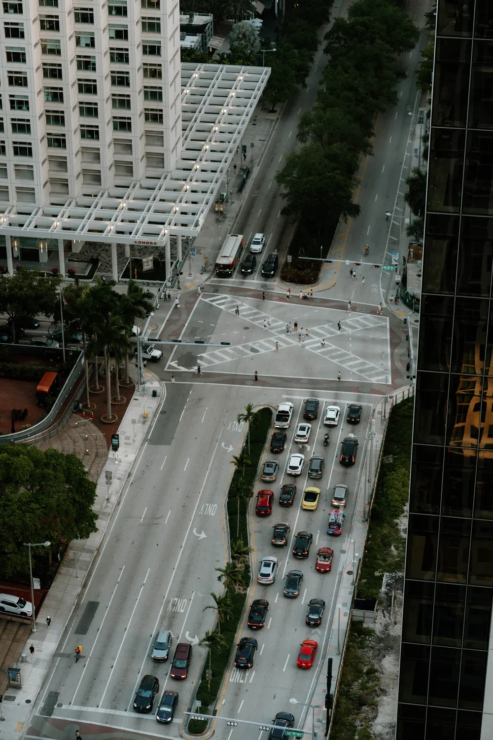 Brickell streets and transportation