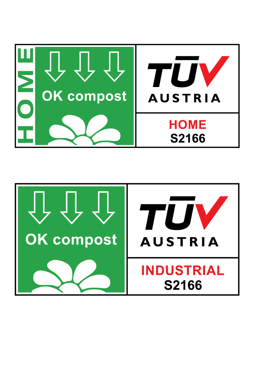 Certification logos