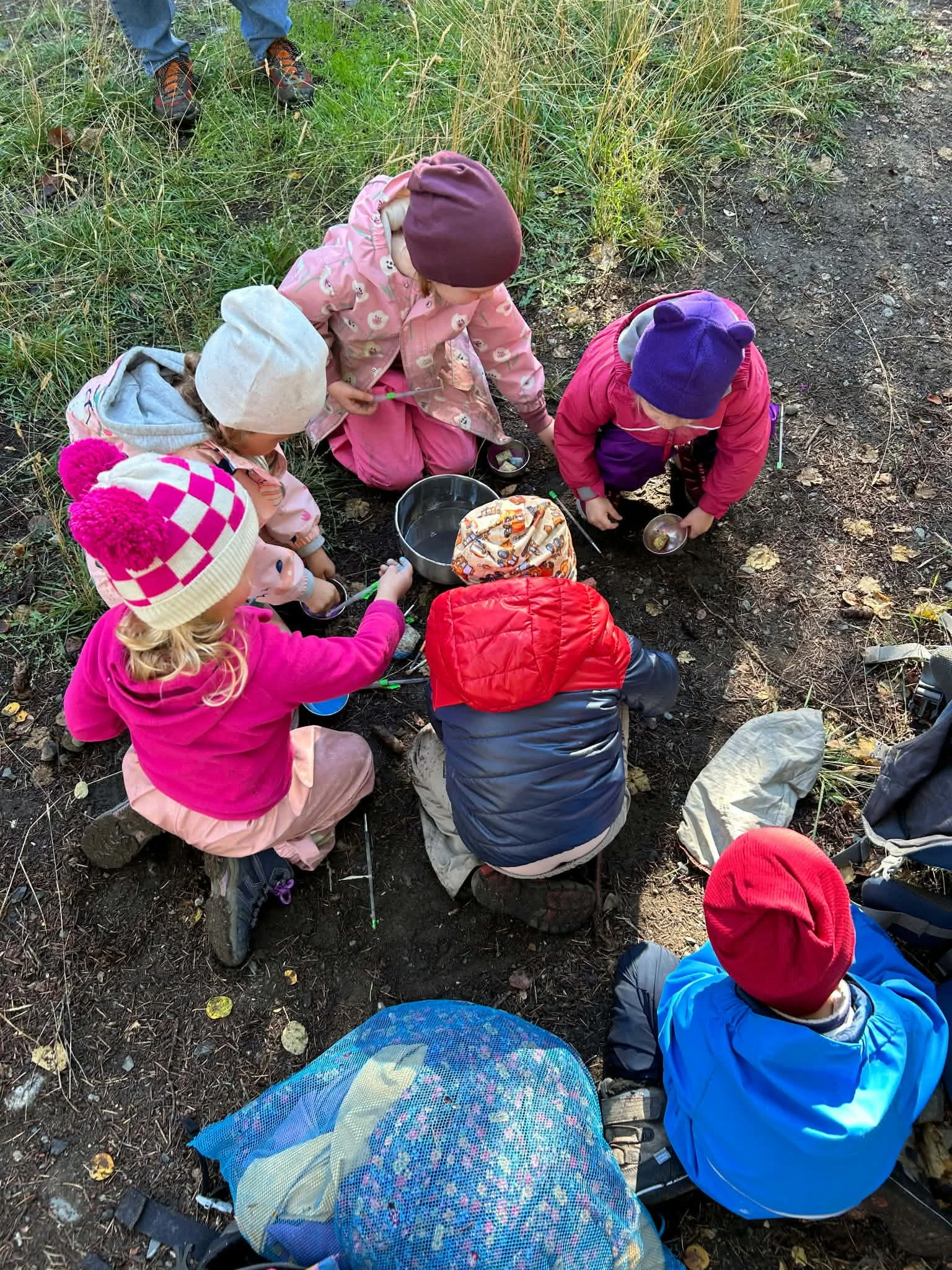Bushcraft skills at Adventuring Into Life