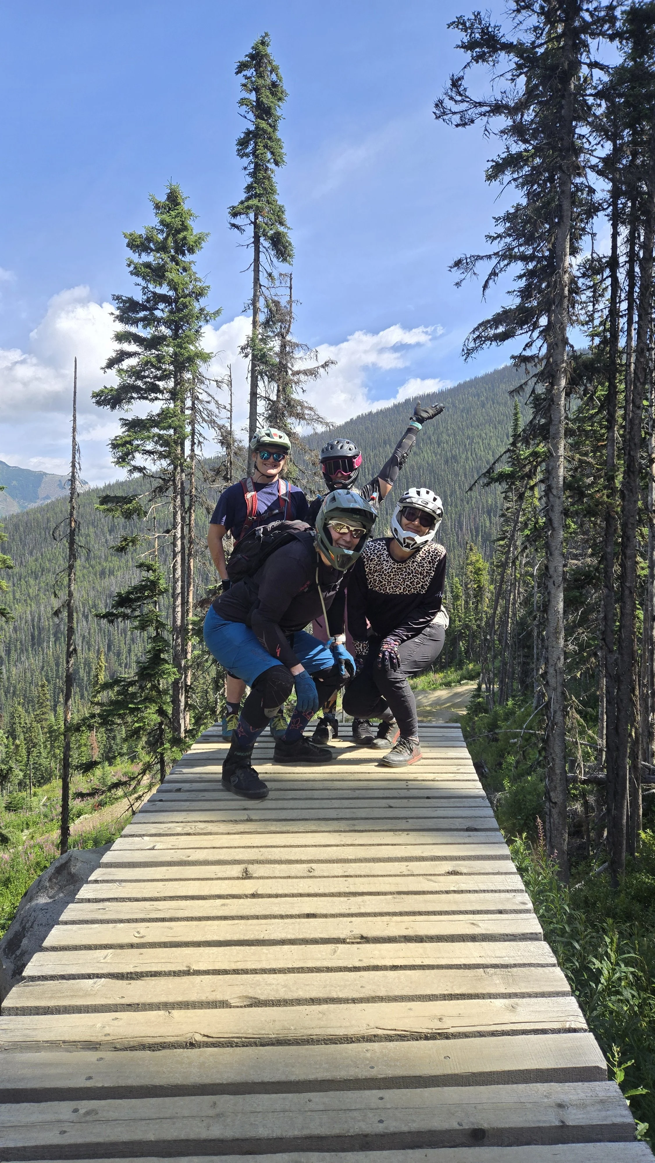 Valemount MTB retreat group