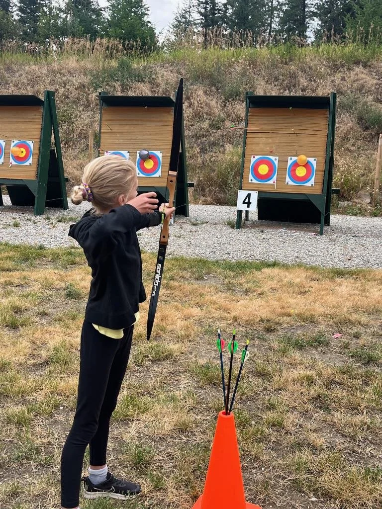 Girls biking adventure camp Vernon