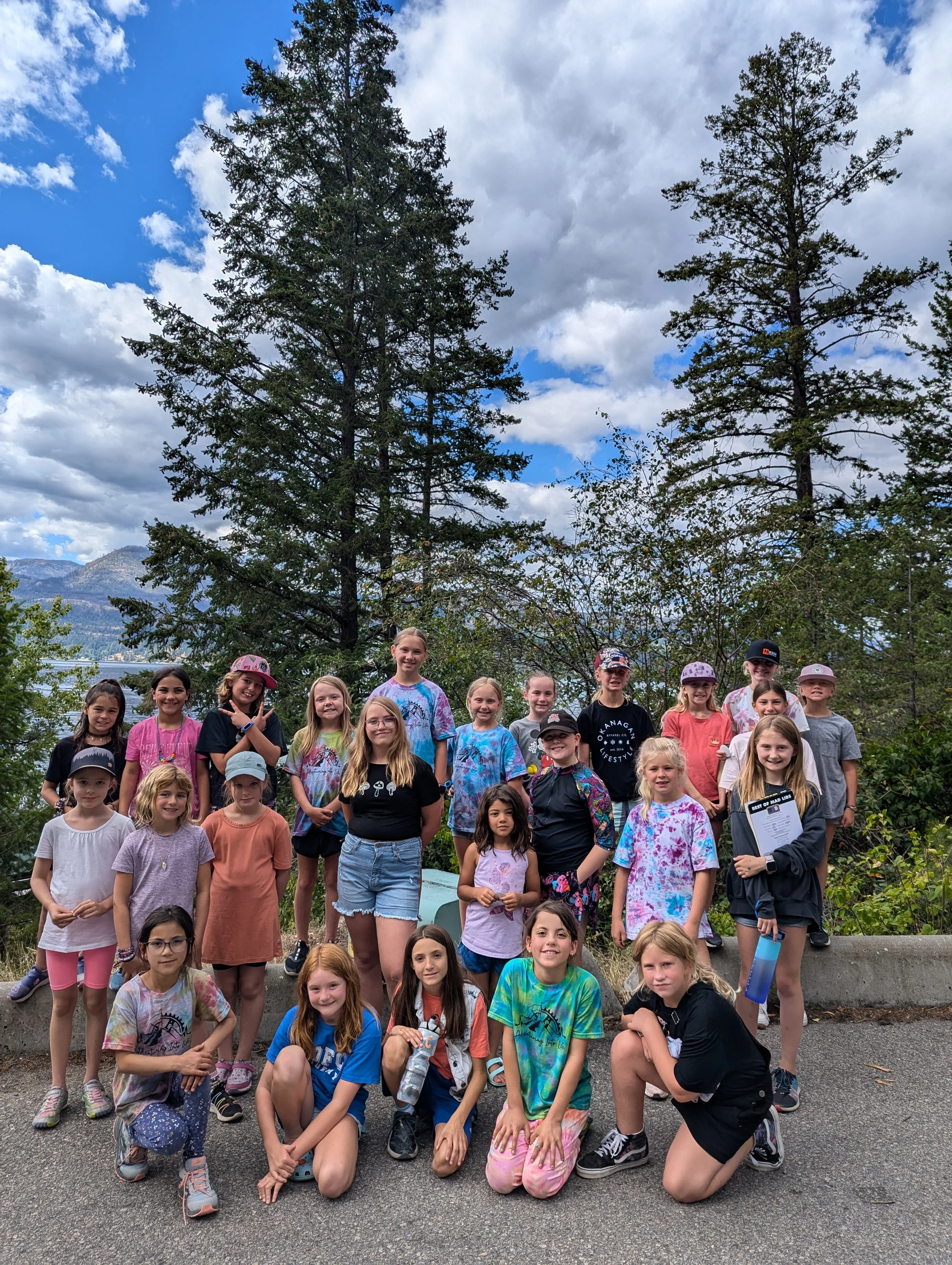 Vernon girls camp group 2024