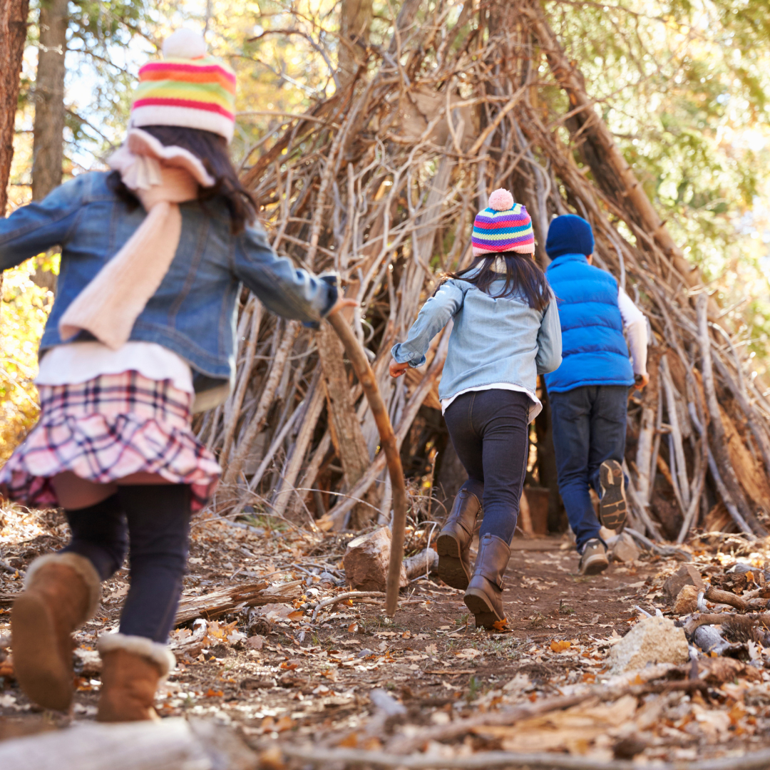 Kids bushcraft birthday party