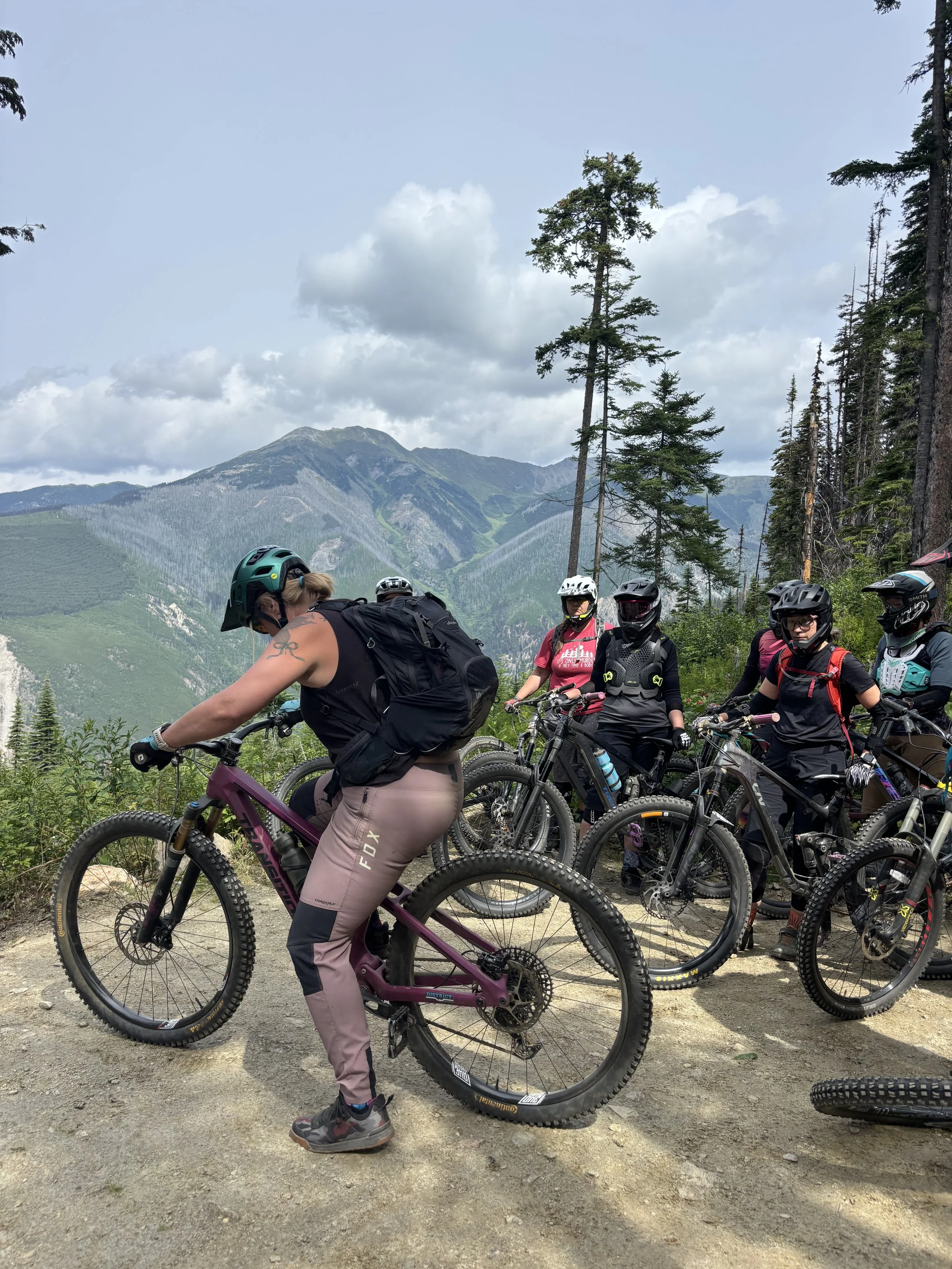 Women's mountain bike retreat Valemount BC July 2026