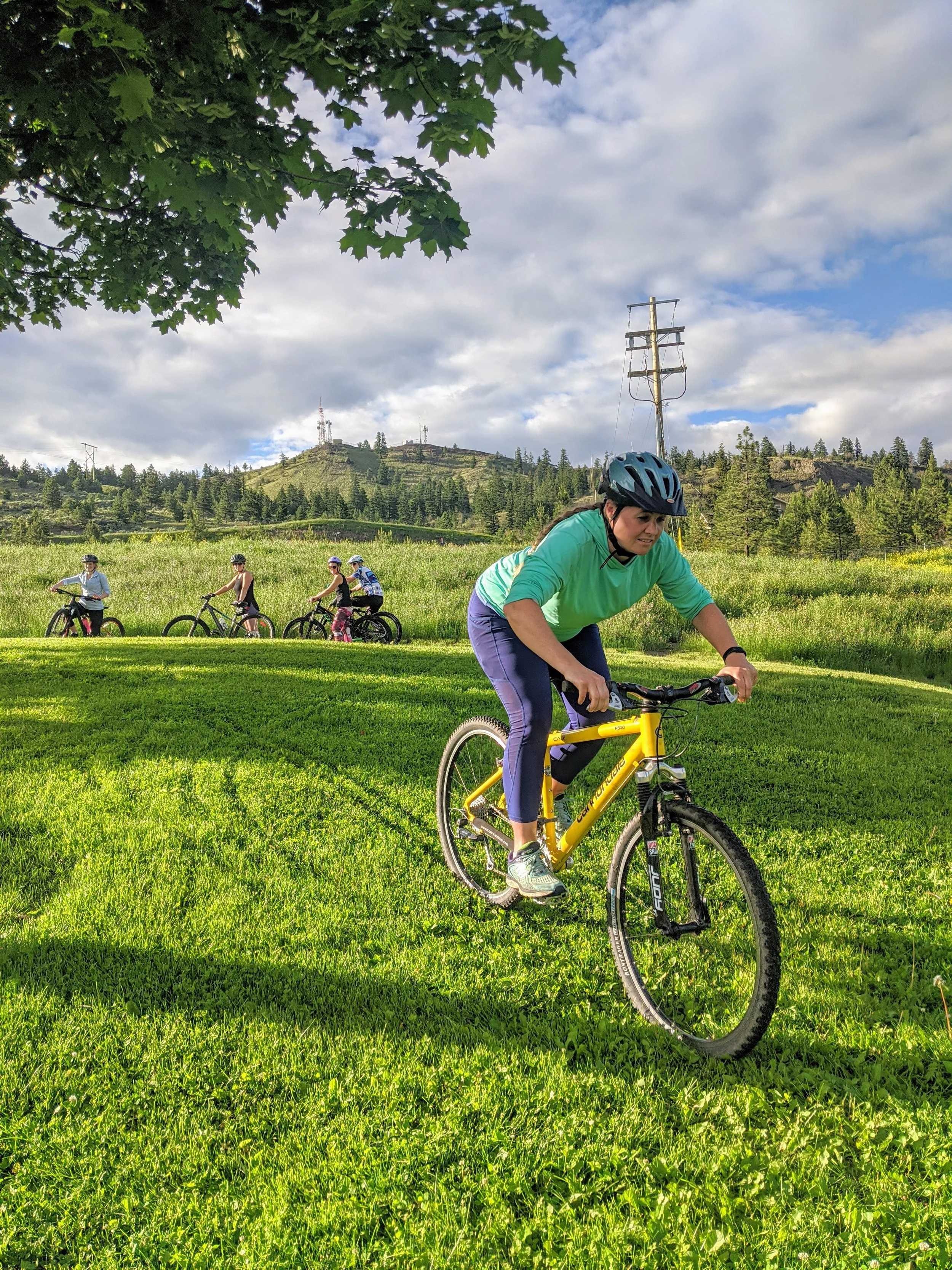 Women's mountain bike clinics Kamloops BC