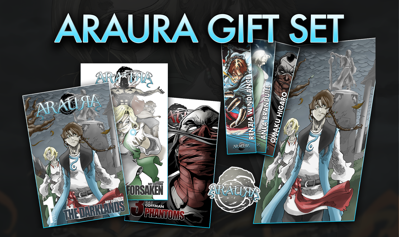 Read the ARAURA graphic novel series