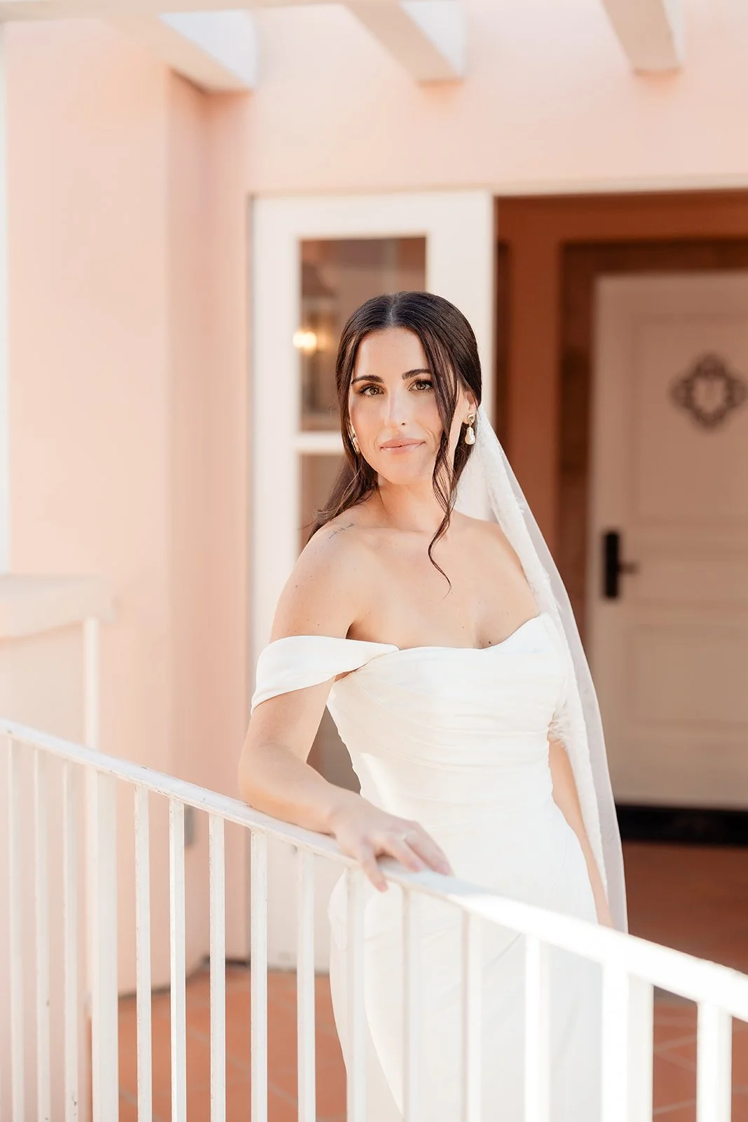 Luxury bridal hair and makeup La Valencia Hotel La Jolla San Diego