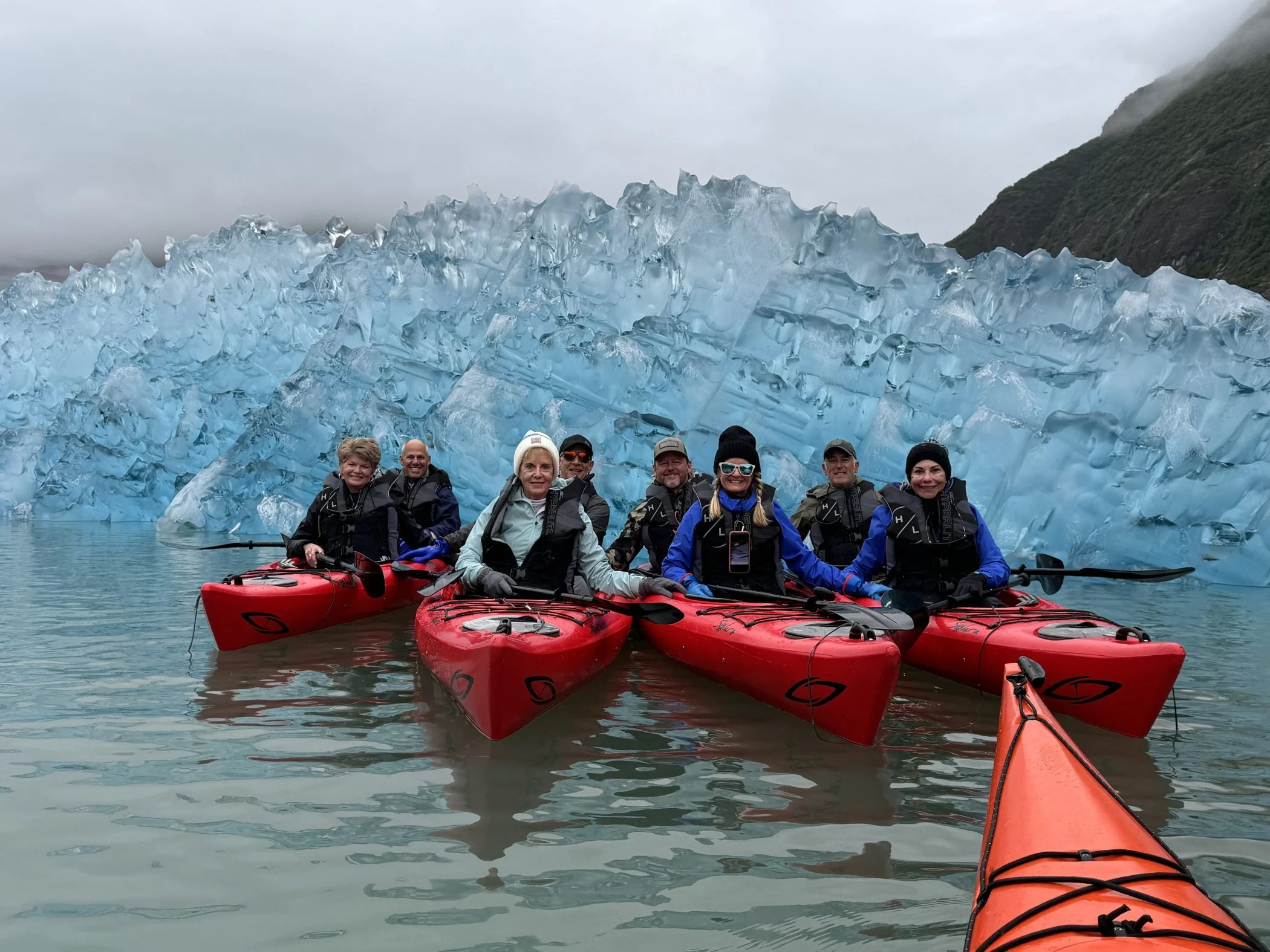 Alaska glacier landscape