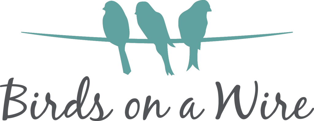 Birds on a wire logo. This podcast episode focused on sexual intimacy after babies.
