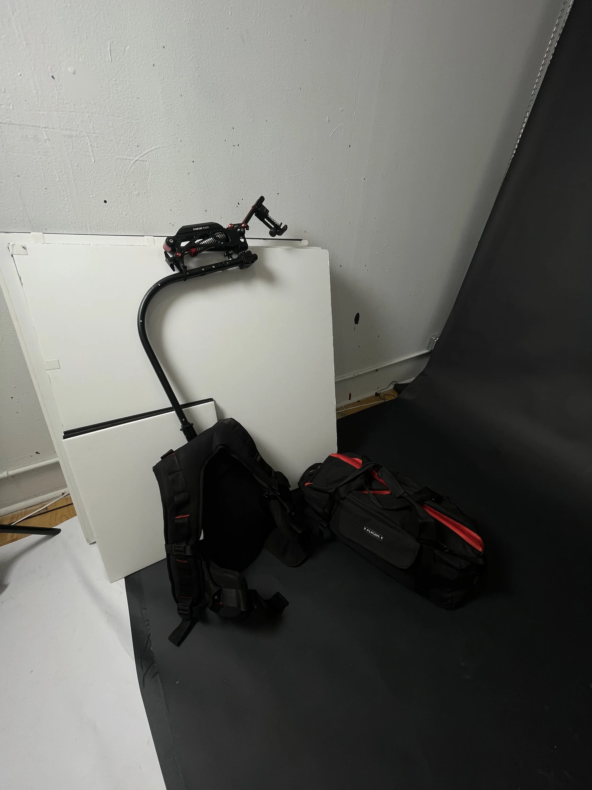 FLYCAM camera-support vest and arm — IMG_2323