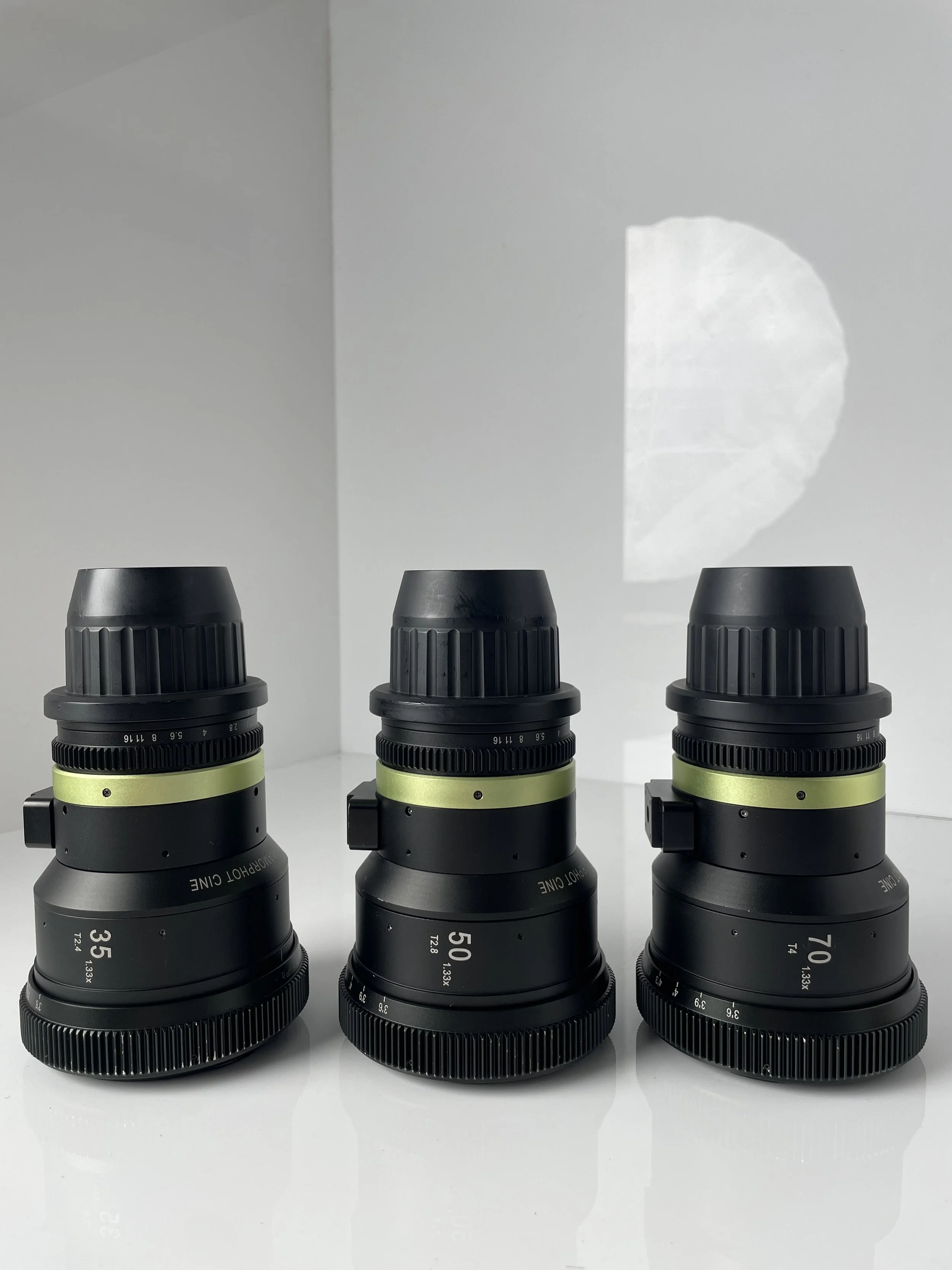 SLR Magic 35mm, 50mm and 70mm set