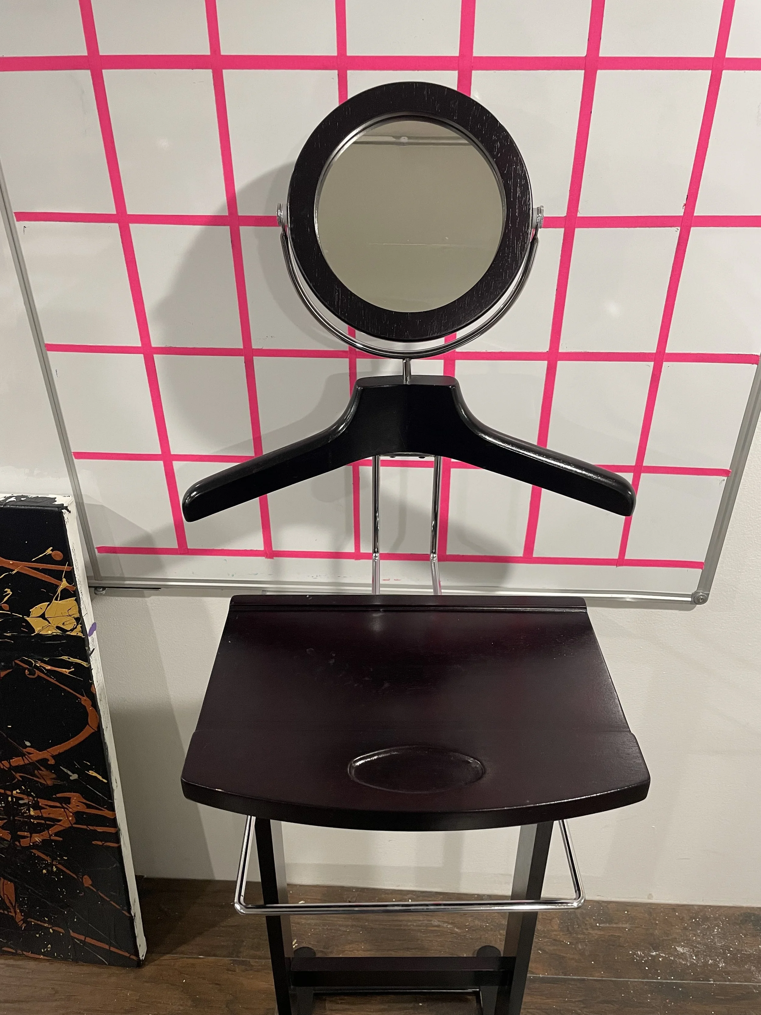Valet stand with mirror — IMG_2127